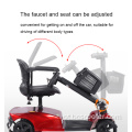 Rodas de scooter de mobilidade elétrica para viagens ao ar livre para idosos